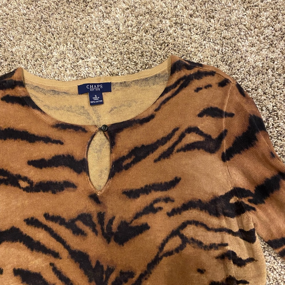 Chaps Sweater - Picture 9 of 14
